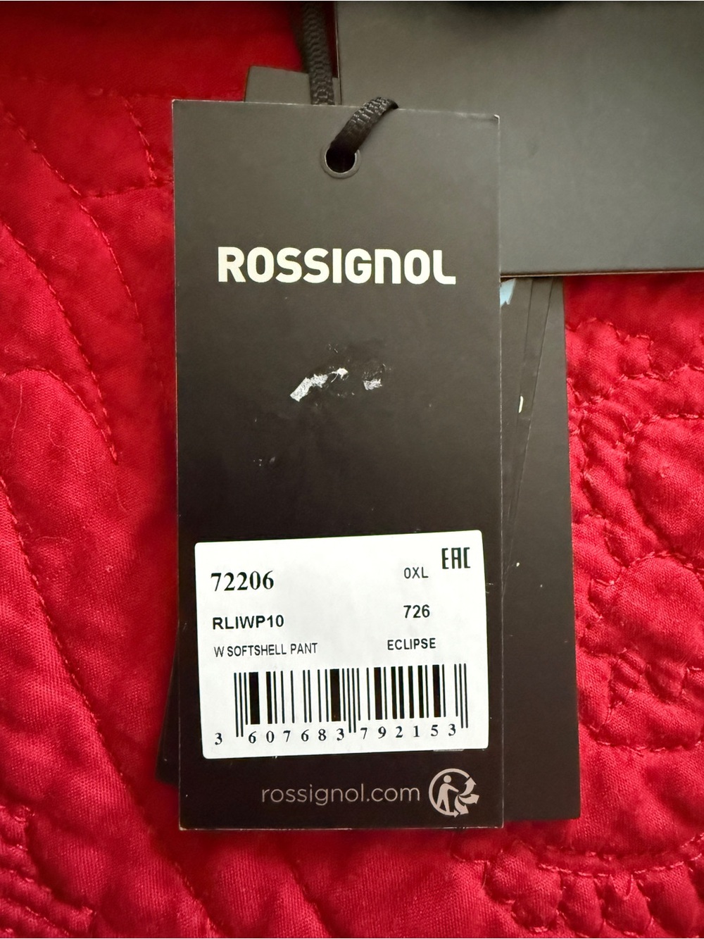Rossignol eclipse softshell pant navy - Picture 7 of 11